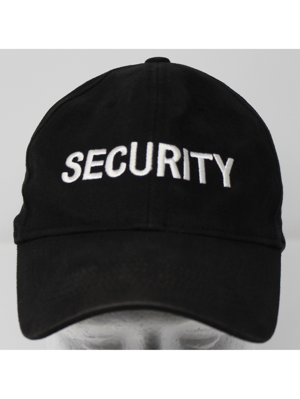 Vintage Rothco Security Guard Baseball Hat Buckle Strapback Cap One Size Black